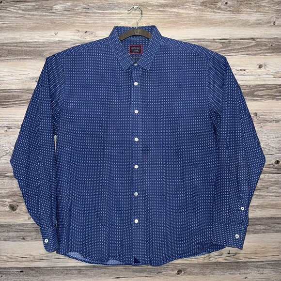 UNTUCKit Other - UNTUCKit Button Up Shirt Mens Size XL Blue Lightweight Long sleeve Casual